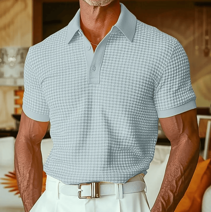 Polo a quadri di André Ferran