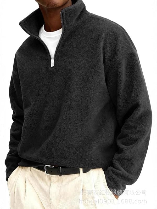 André Ferran Sherpa Quarter-Zip Pullover