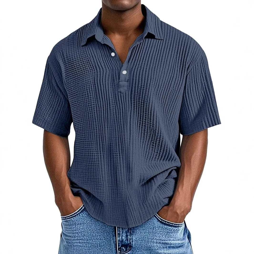 André Ferran Sorrento Ribbed Polo