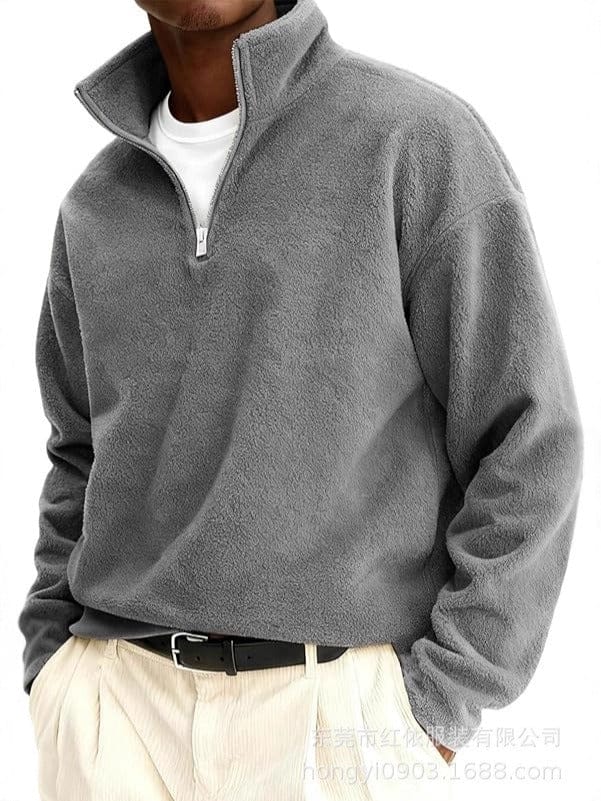 André Ferran Sherpa Quarter-Zip Pullover