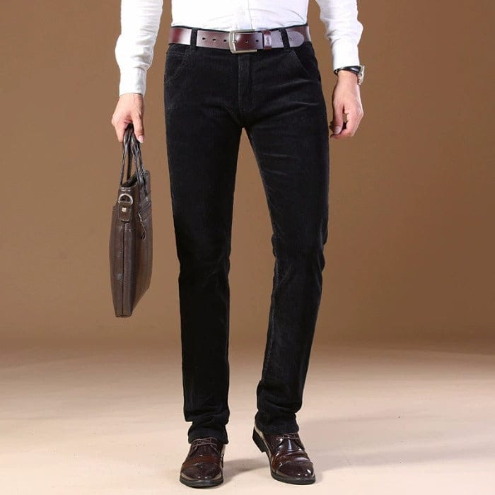 André Ferran Stretch Corduroy Trousers