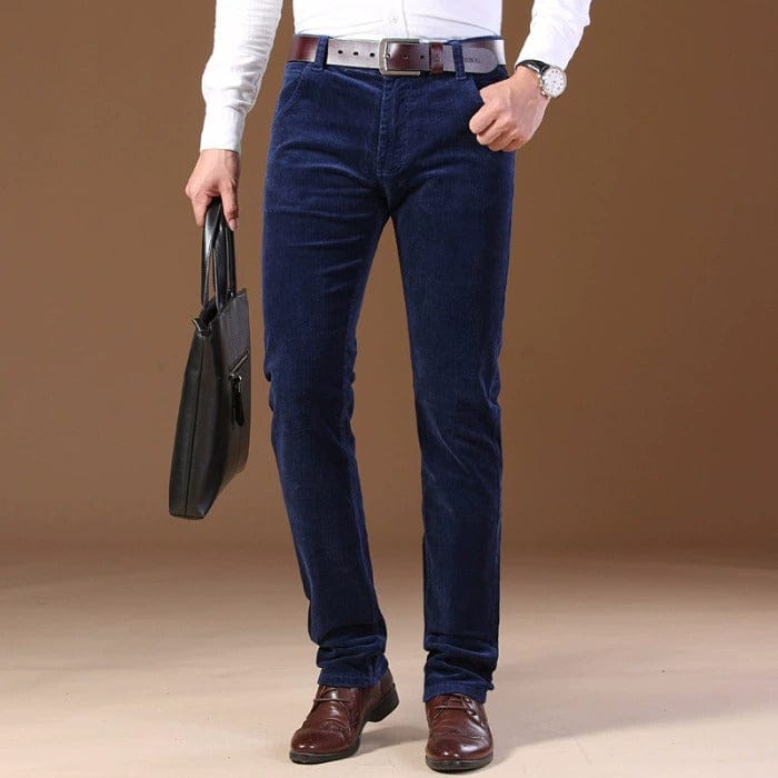 André Ferran Stretch Corduroy Trousers