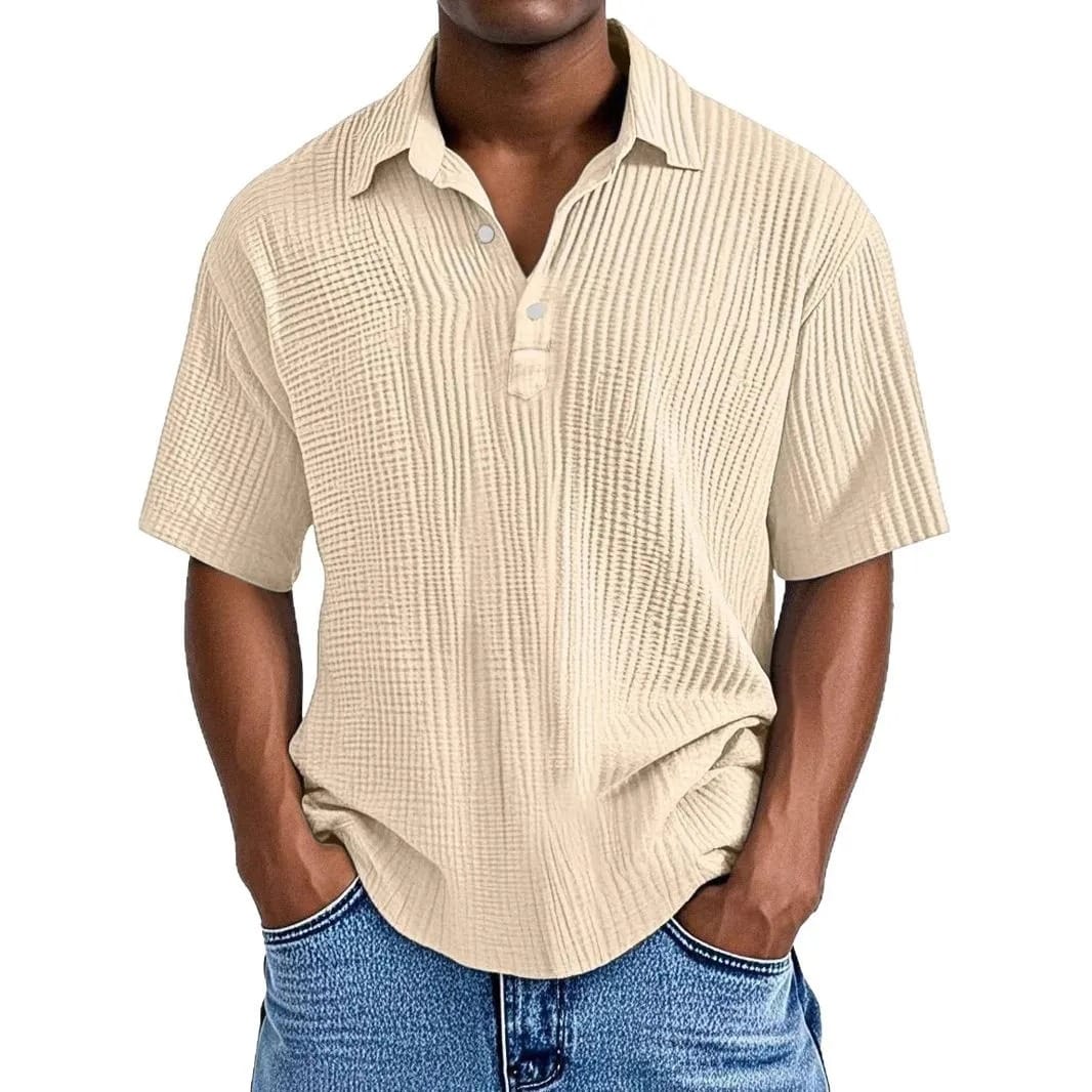 André Ferran Sorrento Ribbed Polo