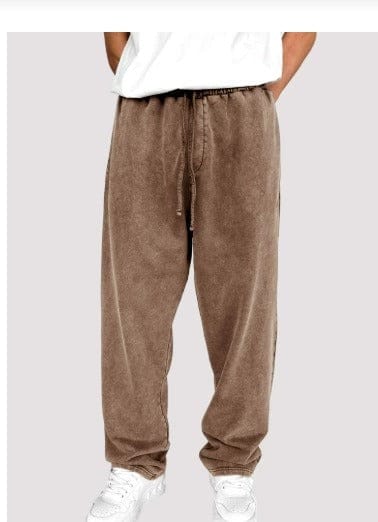 André Ferran Denim Washed Trousers