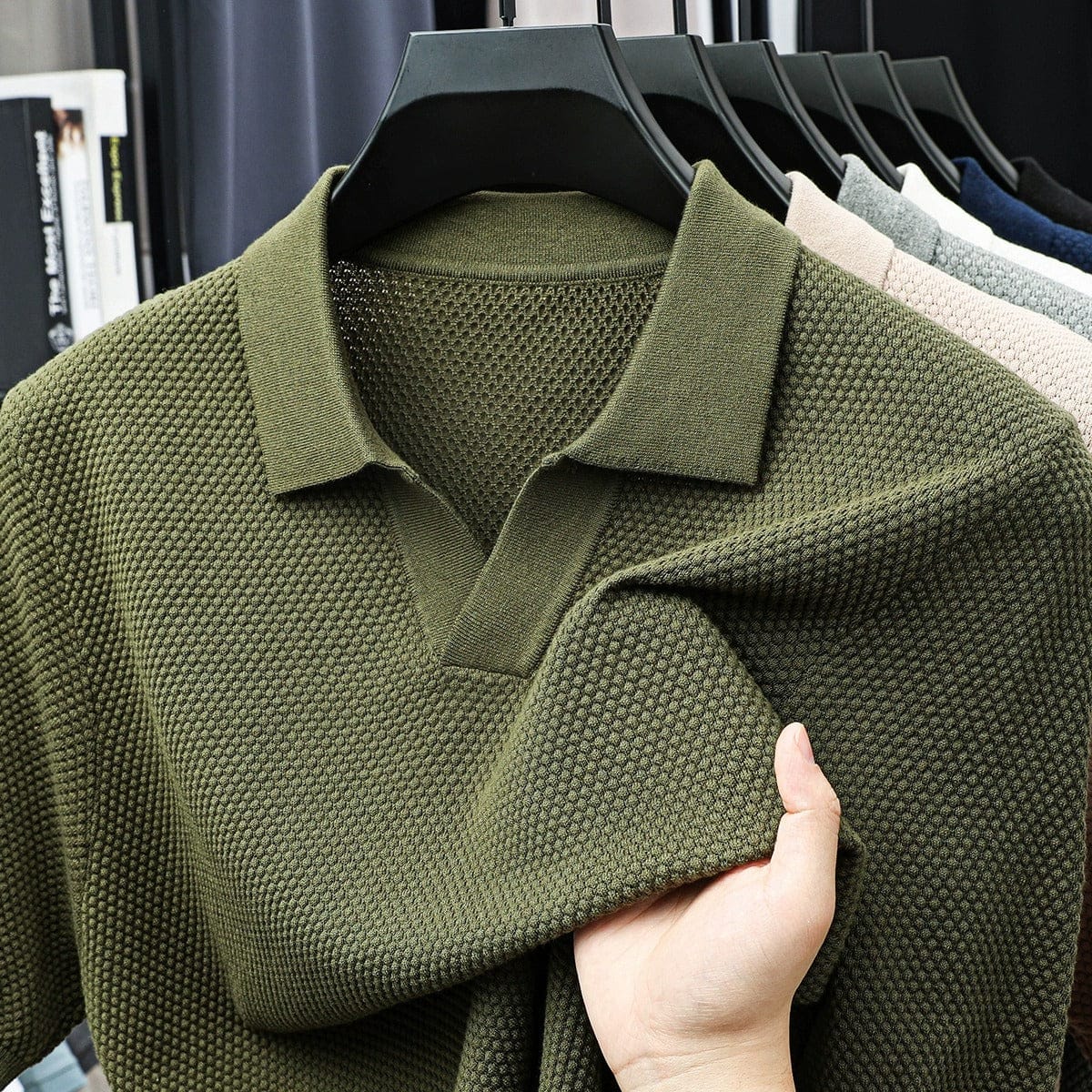 André Ferran Woven Prestige Polo