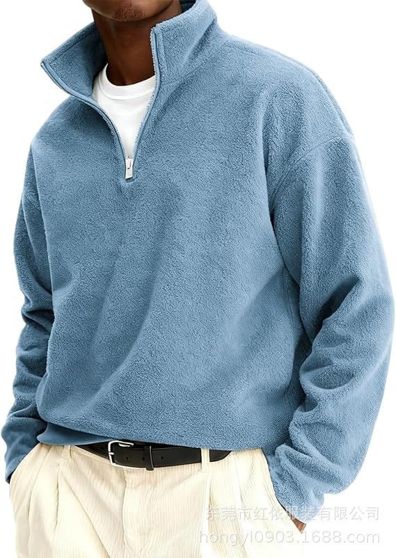 André Ferran Sherpa Quarter-Zip Pullover