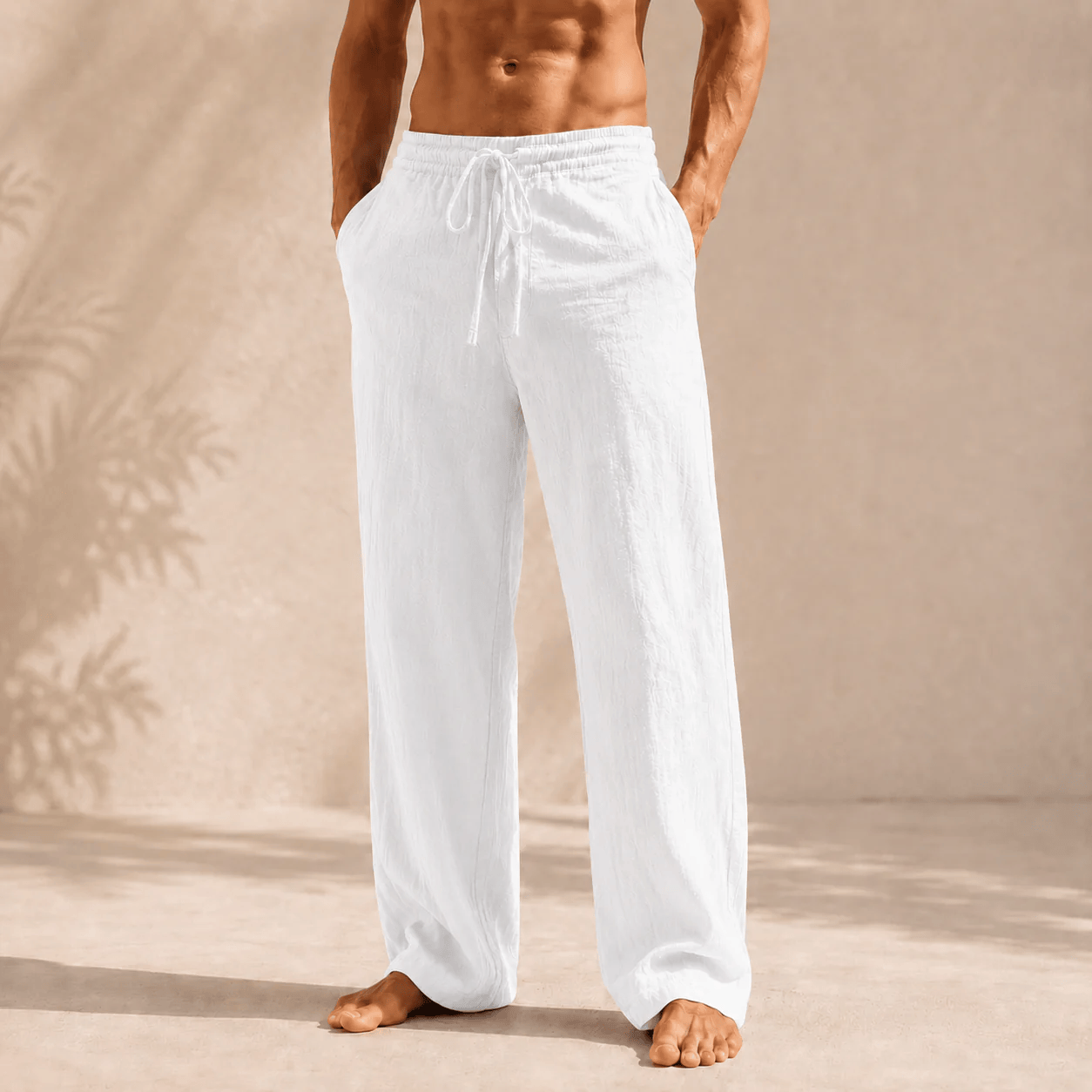 André Ferran Amalfi Linen Trousers