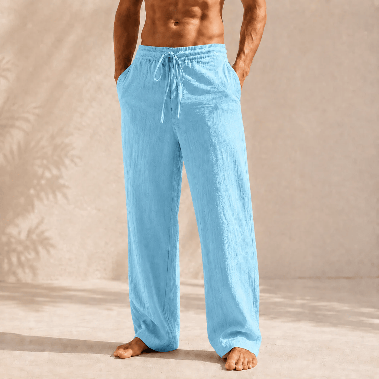 André Ferran Amalfi Linen Trousers