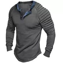 André Ferran Viking Henley Pullover