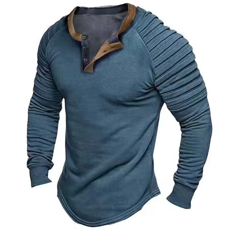 André Ferran Viking Henley Pullover