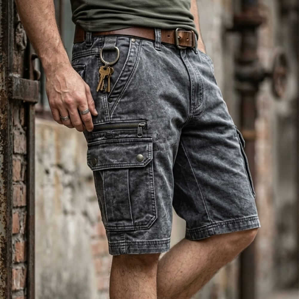 André Ferran Liam-Denimshorts