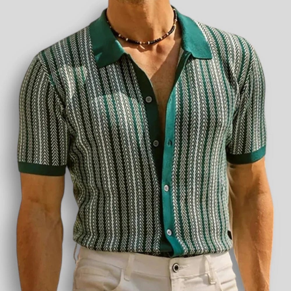 André Ferran Lorenzo Stripe Shirt