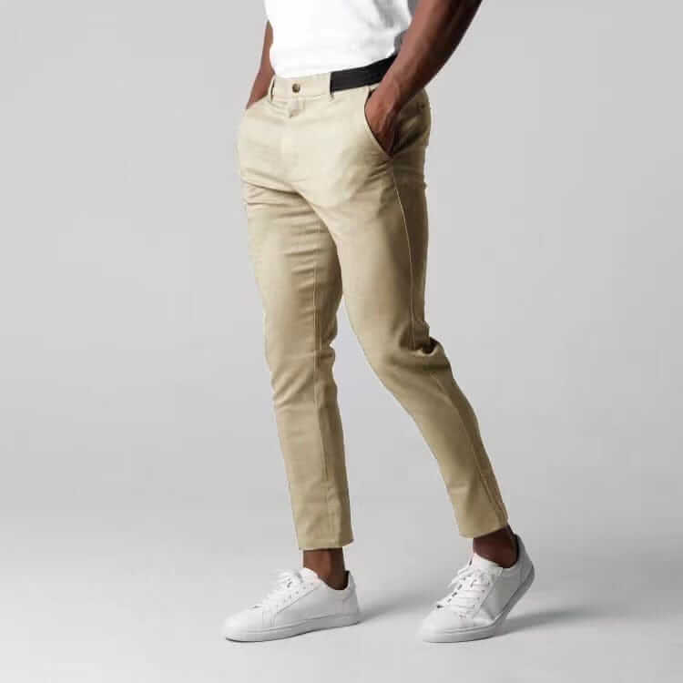 Pantalón chino deportivo de tejido elástico en 4 direcciones André Ferran