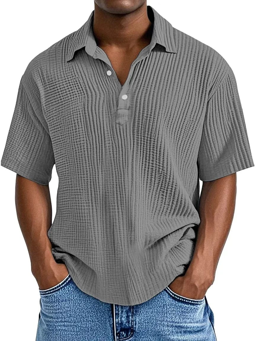 André Ferran Sorrento Ribbed Polo