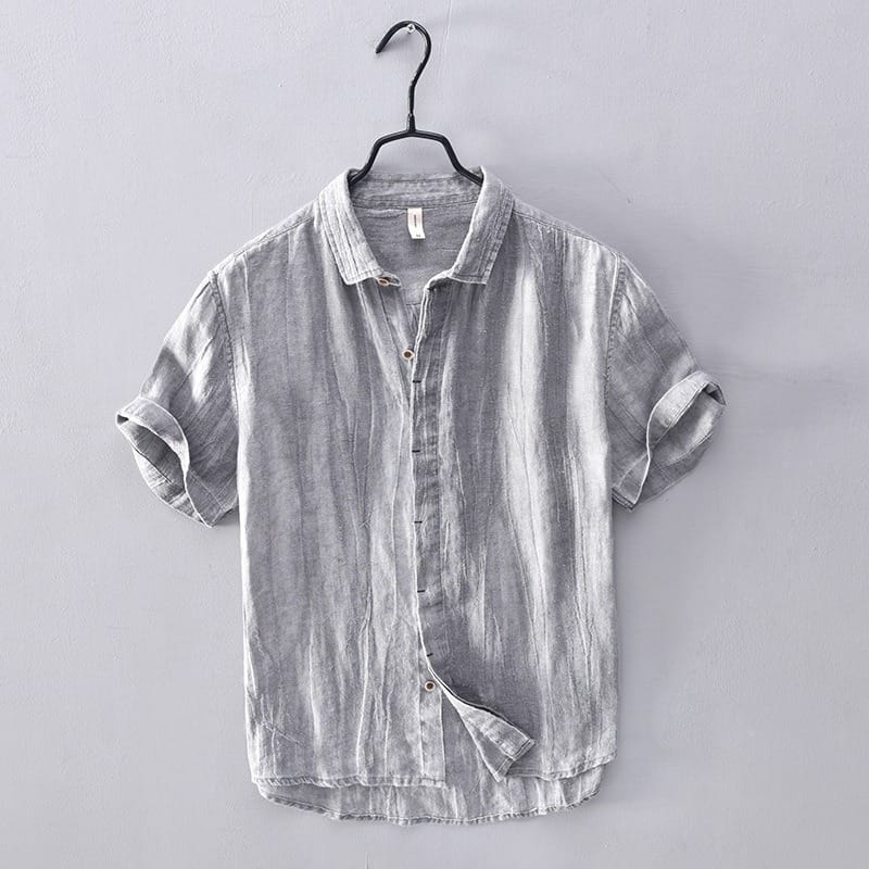 André Ferran Havana Linen Shirt