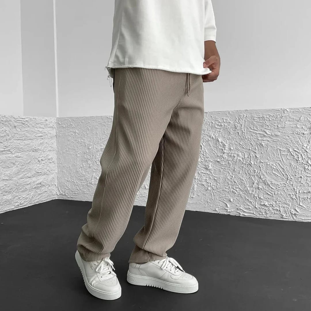 André Ferran Valerio Ribbed Pants