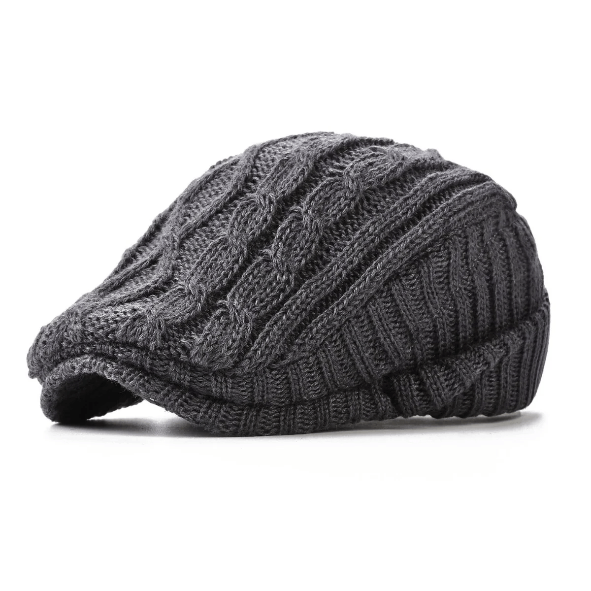 André Ferran Arden Knitted Flap Cap