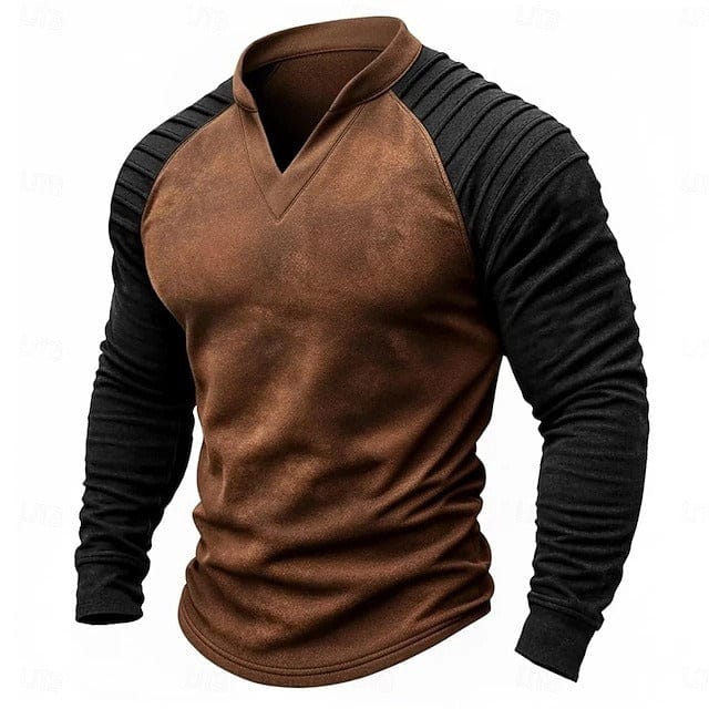André Ferran Viking V-Neck Pullover