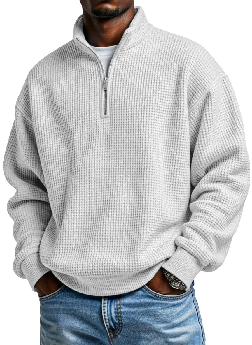 André Ferran Waffle Quarter-Zip