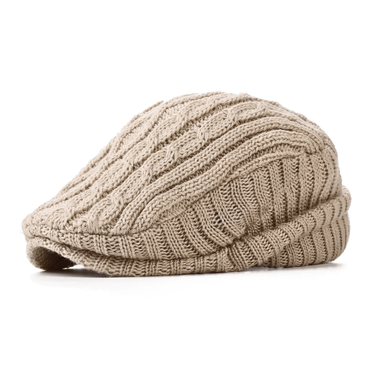 André Ferran Arden Knitted Flap Cap